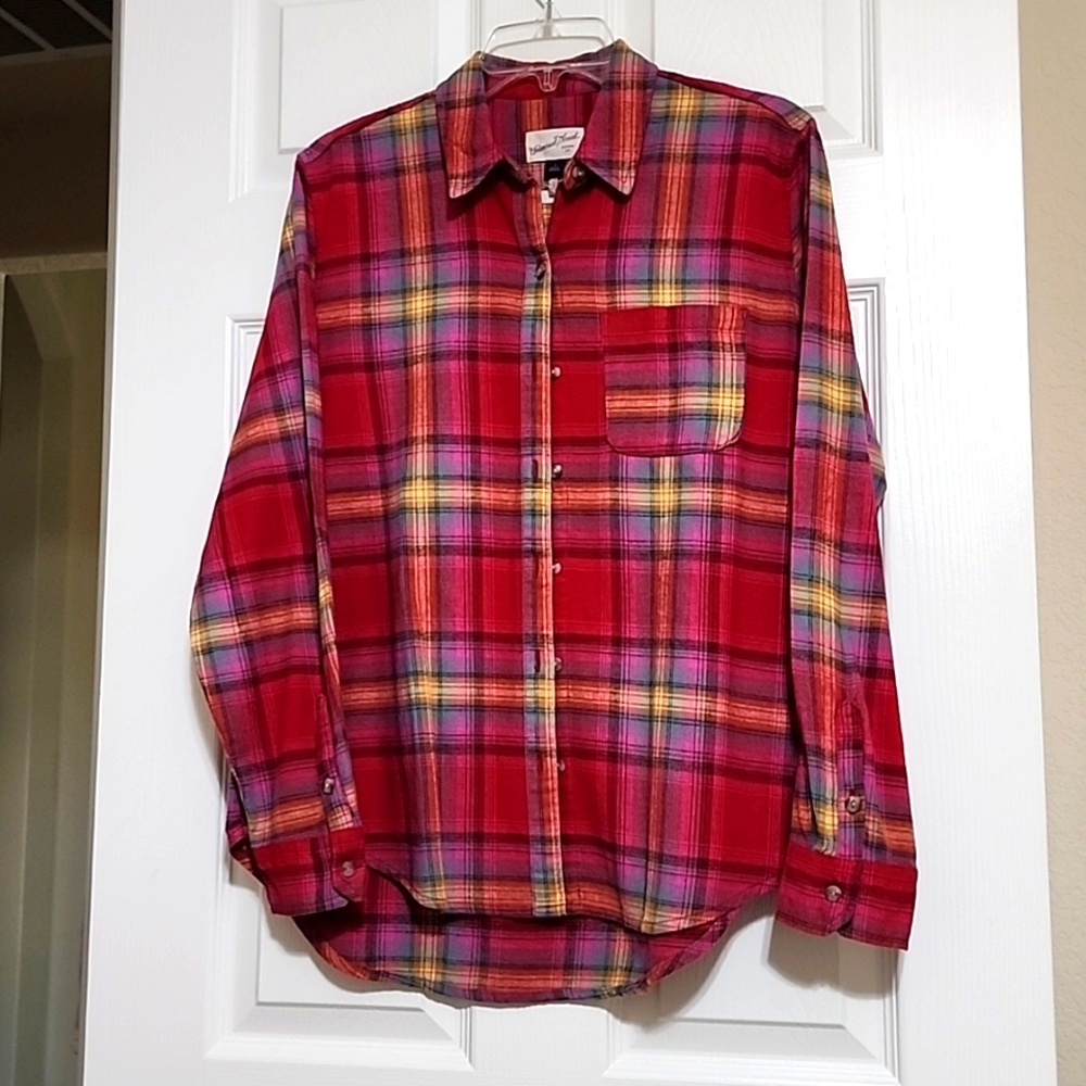 U iversal Threads Responsible Style Plaid Flannel Shirt